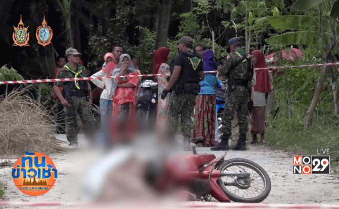 ประกบยิงอดีต ผช.ผู้ใหญ่บ้าน ดับคา จยย.กลางถนน