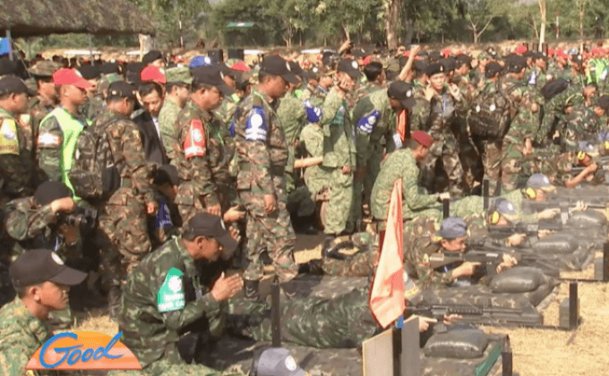 ทดสอบยิงปืน ทบ.อาเซียน