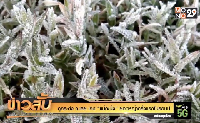 “แม่คะนิ้ง” ครั้งแรกของ ที่ ภูกระดึง จ.เลย