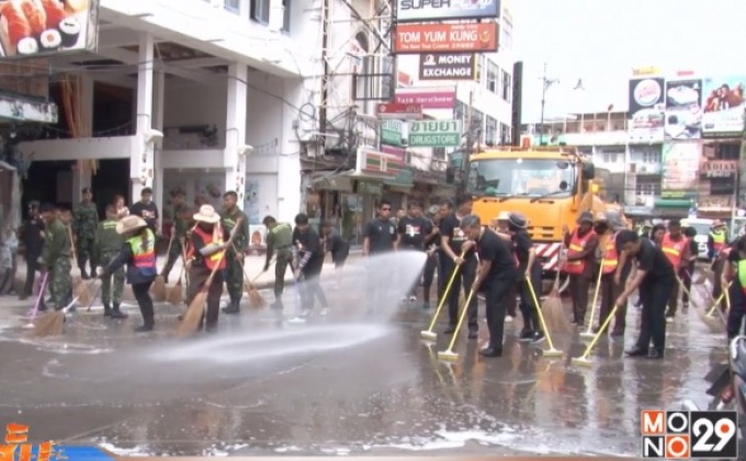 กทม.“บิ๊กคลีนนิ่งเดย์” ถนนข้าวสารคืนผิวจราจร