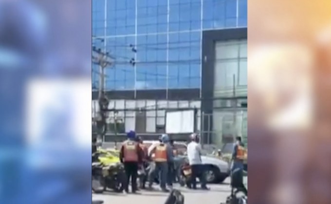 จบด้วยดี! วิน จยย.และแกร๊บ ย่านสาทร