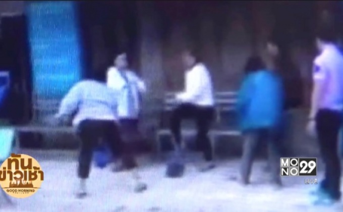 ศึกหน้าตู้ เอทีเอ็ม ตบแย่งคิวซื้อสลากกินแบ่งรัฐบาล