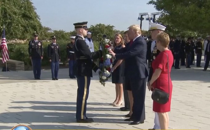 สหรัฐรำลึก 18 ปี เหตุการณ์“เวิลด์เทรด”