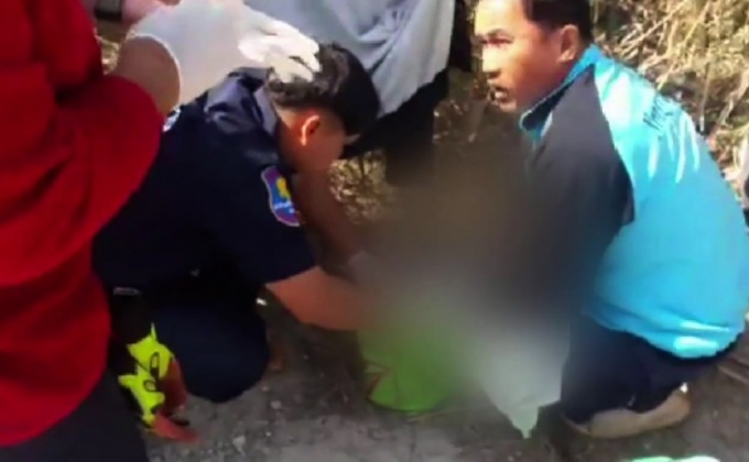 พบทารกแรกเกิดถูกทิ้งกองขยะ จ.เลย