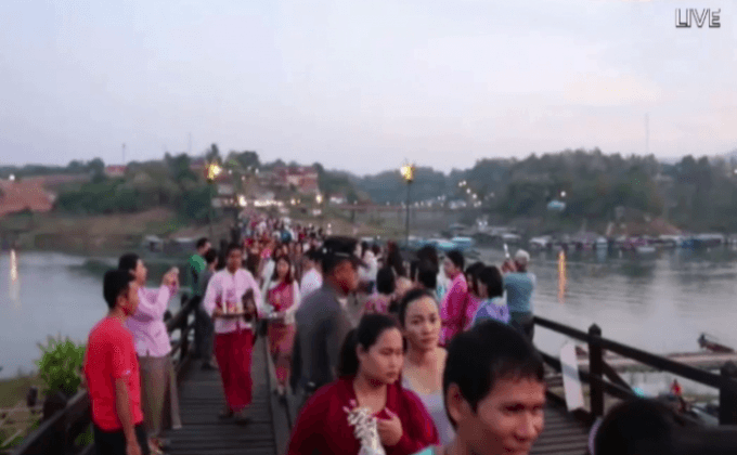 ไหว้พระวัดเก่ากลางแม่น้ำ จ.กาญจนบุรี