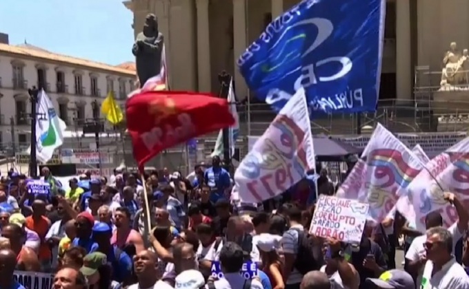 ประท้วงในบราซิล