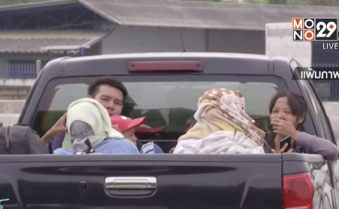 ตร.ผ่อนผันให้นั่งท้ายรถกระบะช่วงปีใหม่ได้