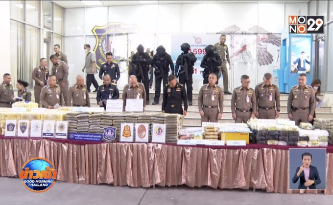 ปส.แถลงจับยาเสพติด ยึดยาบ้า 5.5 ล้านเม็ด