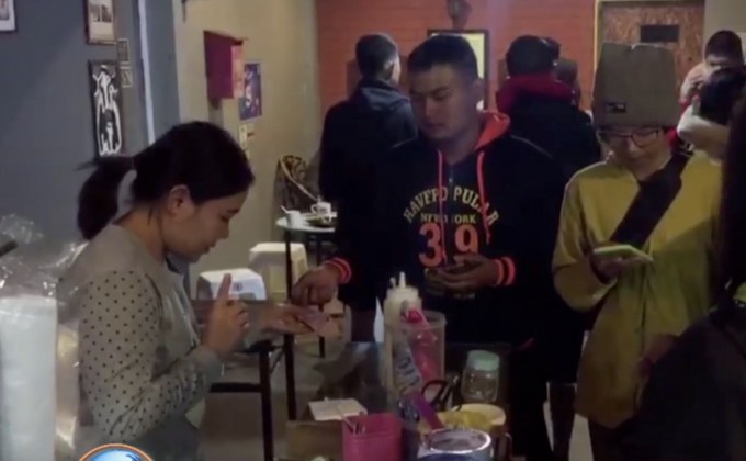 ร้านนมสดขายดี รับลมหนาว