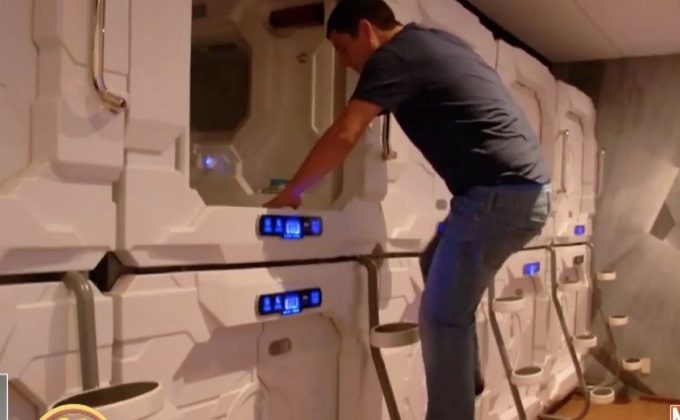 แคปซูลโฮเทลในสนามบินเม็กซิโก