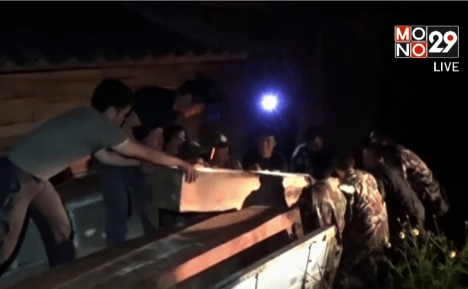 จับไม้หวงห้ามกว่า 100 ท่อน จ.ลำปาง