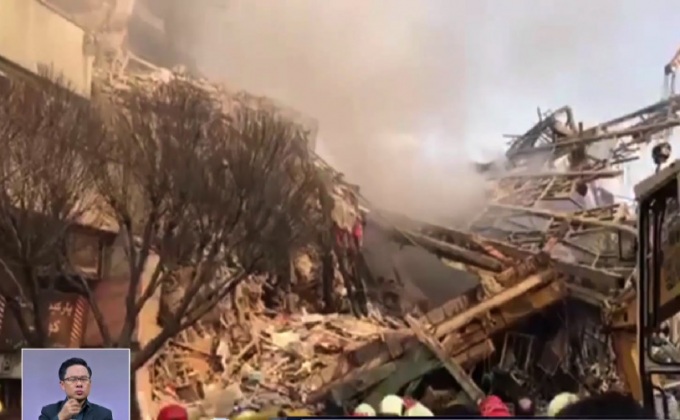 เพลิงไหม้อาคารสูงในอิหร่าน