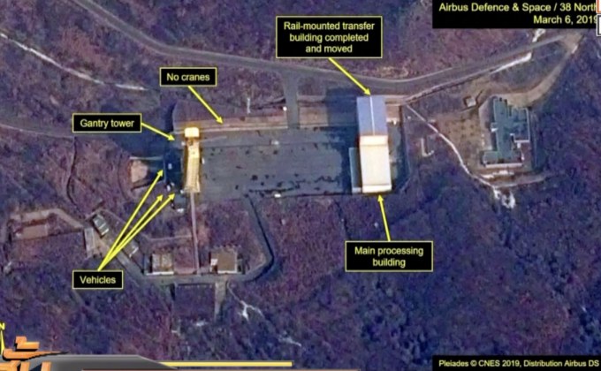 เผยภาพถ่ายดาวเทียมฐานยิงจรวดเกาหลีเหนือ