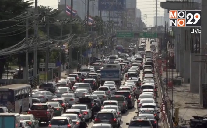 การจราจร กทม.เริ่มหนาแน่น หลังมาตรการผ่อนปรน