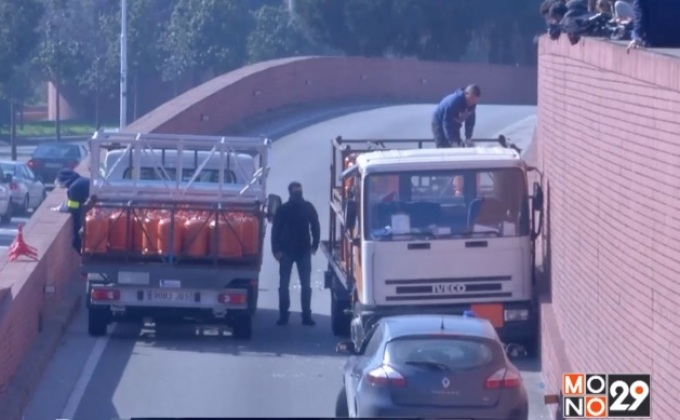 สกัดจับคนร้ายขโมยรถบรรทุกแก๊สในสเปน