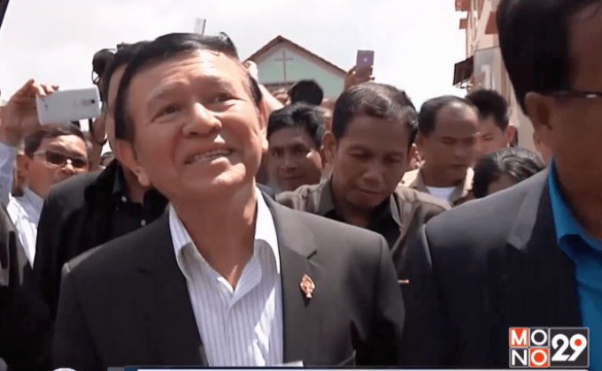 ผู้นำฝ่ายค้านกัมพูชาออกนอกพรรคครั้งแรกรอบ 5 เดือน