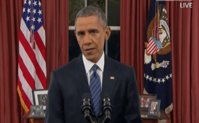 ผู้นำสหรัฐฯ ระบุถึงเหตุกราดยิงในประเทศ