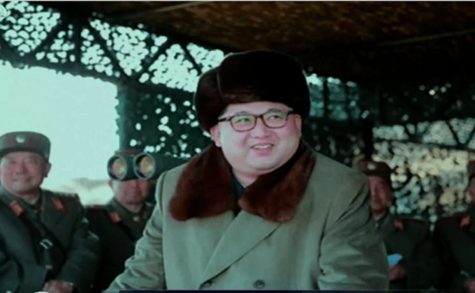 เกาหลีเหนือยิงขีปนาวุธลงในทะเลตะวันออก