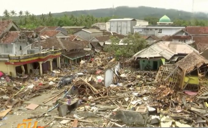 คาดยอดเสียชีวิต “สึนามิ” อินโดฯ เพิ่มขึ้นอีก
