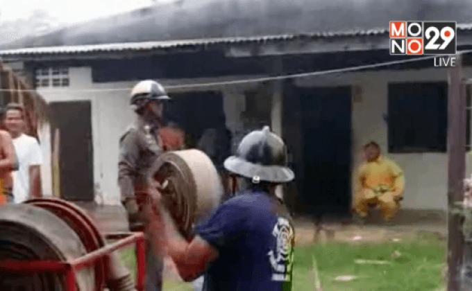 เพลิงไหม้ร้านรับซื้อของเก่า จ.สุรินทร์