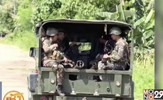 กองทัพฟิลิปปินส์ขับไล่กลุ่มติดอาวุธบุกยึดโรงเรียน