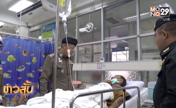 ส่งพระหลงป่ากว่า 30 วัน พักฟื้นในโรงพยาบาล