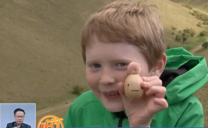 แข่งขันกลิ้งไข่ในอังกฤษ