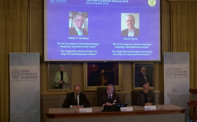 2 นักวิจัยชาวอเมริกันคว้าโนเบลเศรษฐศาสตร์