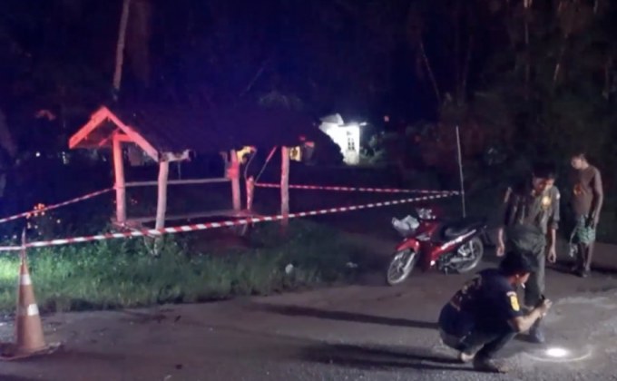 เร่งติดตามผู้ก่อเหตุขับรถกระบะยิงแม่ลูก จ.ชุมพร