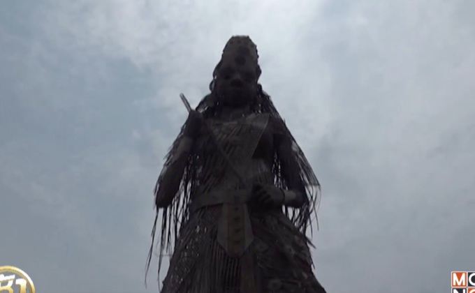 “เทวรูปไม้ไผ่ 5,000 ต้น” ใหญ่ที่สุดในโลก