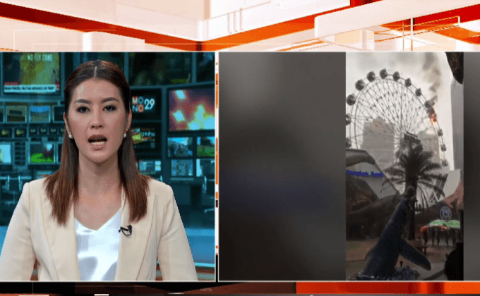 ระทึกอุบัติเหตุจากเครื่องเล่นใจกลางเมือง