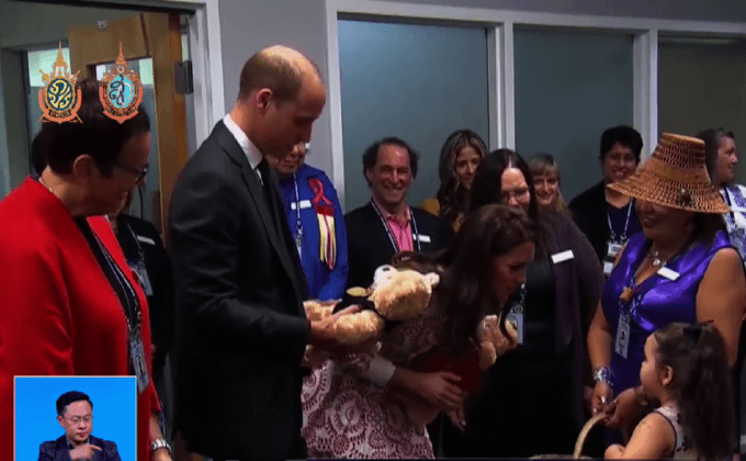 เจ้าชายวิลเลียมและพระชายาเยือนเมืองแวนคูเวอร์ของแคนาดา