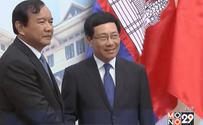 รมต.ต่างประเทศกัมพูชาเยือนเวียดนาม