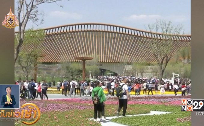 ชาวจีนแห่เที่ยวช่วงหยุดยาววันแรงงาน