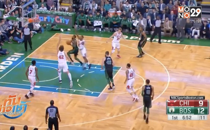 “คายรี” นำเซลติกส์หักเขากระทิงเปลี่ยว ยัดห่วง NBA
