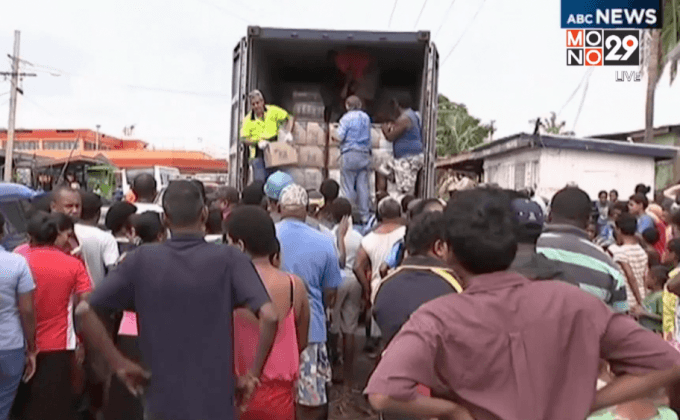 คืบหน้าพายุไซโคลนถล่มฟิจิ