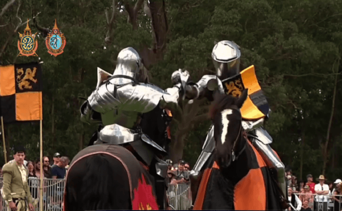 เทศกาลการแข่งขันต่อสู้บนหลังม้าในออสเตรเลีย