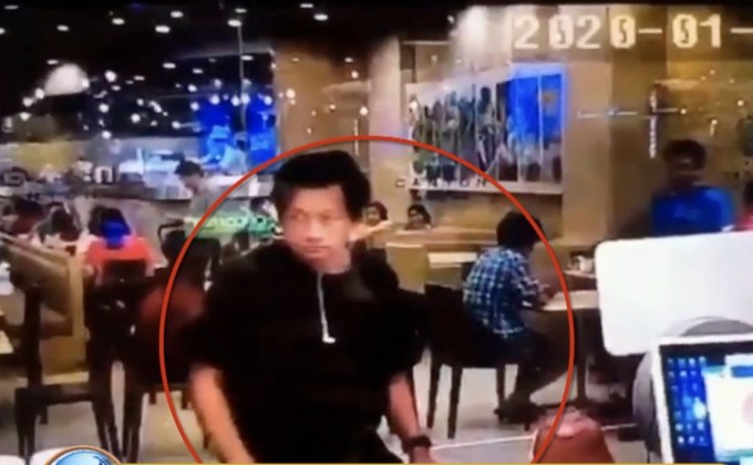 วงจรปิดจับภาพหนุ่ม ฉกมือถือพนักงานร้านชาใข่มุก