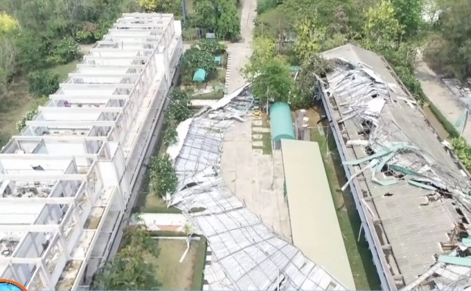 พายุฤดูร้อนพัดถล่ม-ลูกเห็บตกหลายพื้นที่ในภาคอีสาน