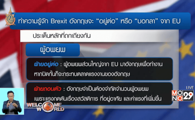 ประชามติ Brexit สะเทือนเศรษฐกิจโลก