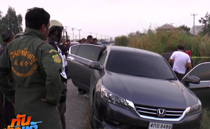 จ่อยิงสาว อบต.ดับคาเก๋ง คาดปมชู้สาว