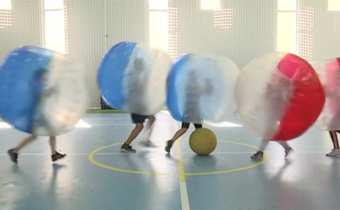 แข่งขัน“บัมเปอร์ บอล” ในรัสเซียต้อนรับฟุตบอลโลก