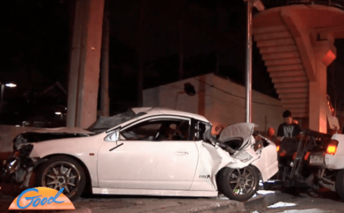 รณรงค์ลดความเร็วขับรถช่วงสงกรานต์ลดอุบัติเหตุ