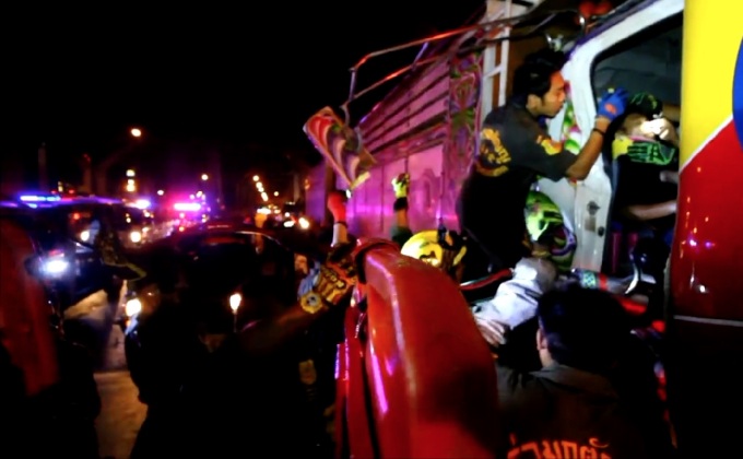 รถชน 6 คัน กลาง ถ.พหลโยธิน รถติดนับ 10 กม.