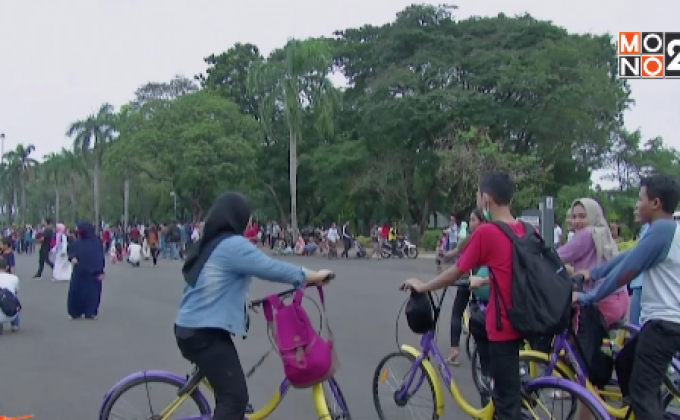 ​บ.ในอินโดฯ ทดลองให้บริการเช่ารถจักรยาน