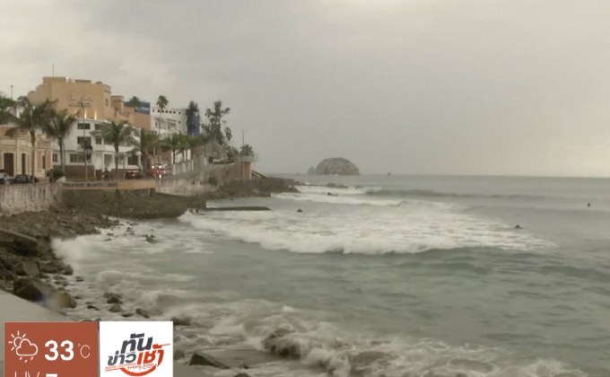 ชาวเม็กซิโกหลายพันอพยพหนี “เฮอร์ริเคนวิลลา” ถล่ม