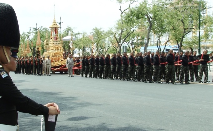 สมเด็จพระเทพฯ เสด็จฯซ้อมใหญ่ริ้วขบวน 21 ต.ค.