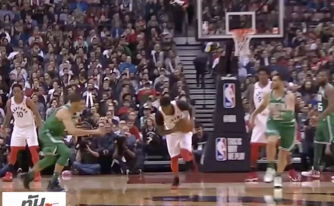 “แร็พเตอร์ส” อัดเซลติกส์ จ่อคว้าอันดับ 1 ตะวันออก