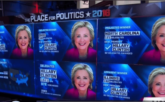 ทรัมป์ – คลินตัน ชนะซูเปอร์ทิวซ์เดย์