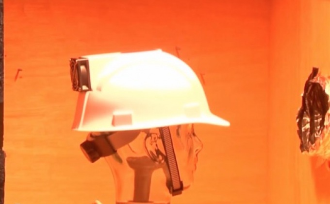 หมวกระบายความร้อนช่วยแรงงาน